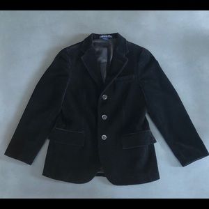 Boys Black Velvet, Ralph Lauren Blazer | Size 10